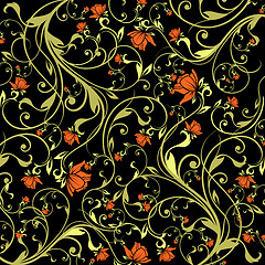 Image showing floral background