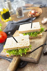 Image showing sandwiches