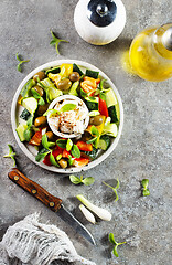 Image showing greek salad