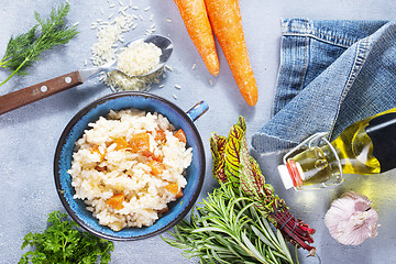 Image showing rice with vegetables