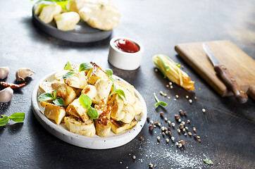 Image showing fried vegetables