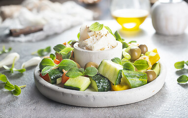 Image showing greek salad