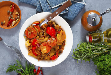 Image showing fried vegetables