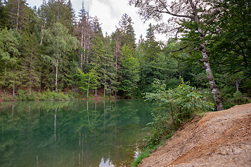 Image showing Colorful lakes in Poland