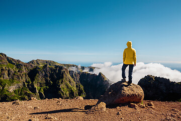 Image showing trek in the mountains