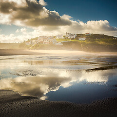 Image showing Beautiful beach at morning