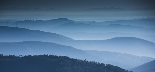 Image showing Blue montains