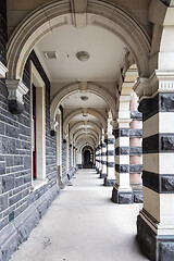 Image showing railway station of Dunedin south New Zealand