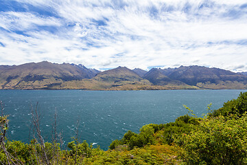 Image showing lake Wanaka; New Zealand south island