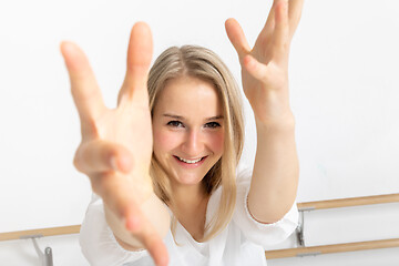 Image showing female dancer in action