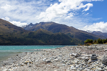 Image showing lake Wanaka; New Zealand south island