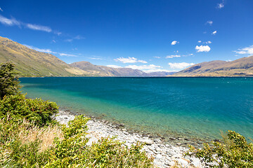 Image showing lake Wanaka; New Zealand south island