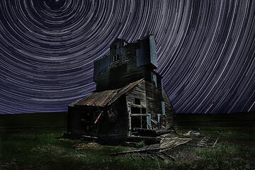 Image showing Abandoned Farm House in the Palouse, Washington