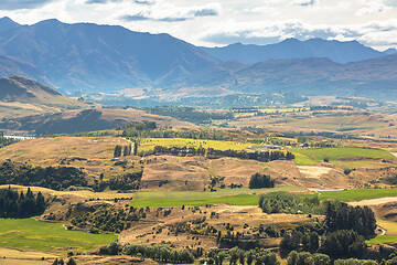 Image showing Landscape scenery in south New Zealand