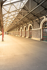 Image showing railway station of Dunedin south New Zealand