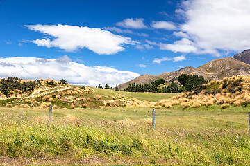 Image showing Landscape scenery in south New Zealand