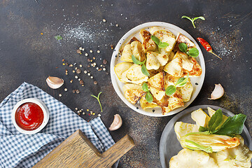 Image showing fried vegetables