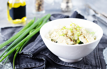 Image showing salad with feta