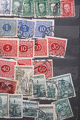 Image showing postage stamps