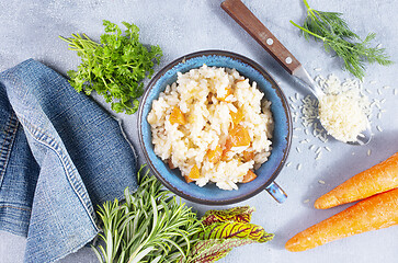 Image showing rice with vegetables