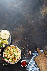 Image showing fried vegetables