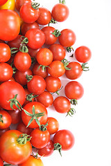 Image showing tomatoes background