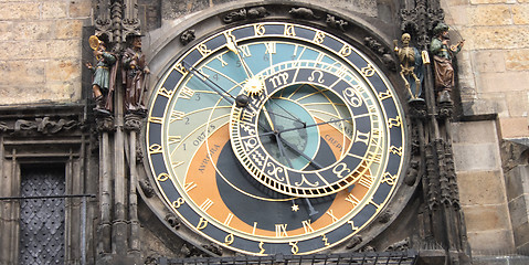 Image showing clock in Prague