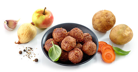 Image showing fried plant balls