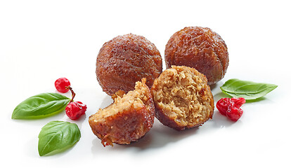 Image showing fried plant balls