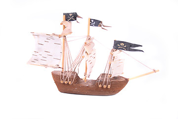 Image showing model of ship