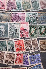 Image showing postage stamps