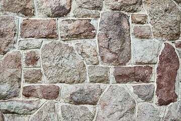 Image showing Old Stone Wall Fortification