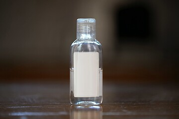 Image showing Hand sanitizer gel