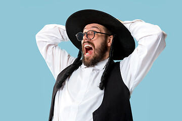 Image showing Portrait of a young orthodox Hasdim Jewish man