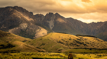 Image showing mountain view in New Zealand