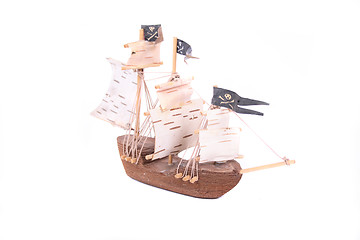 Image showing model of ship