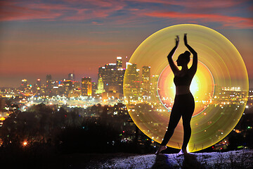 Image showing Light Painting With Color and Tube Lighting