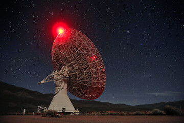 Image showing Time Lapse Long Exposure Image of the Milky Way Galaxy