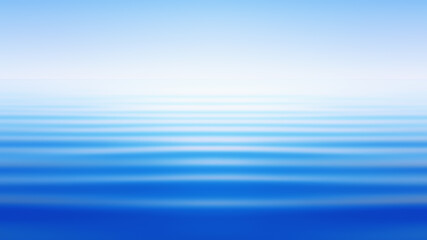 Image showing Abstract Motion Blurred Blue Seascape Background