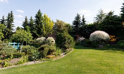 Image showing colorful spring garden