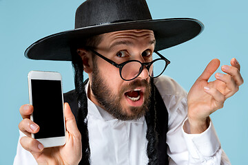 Image showing Portrait of a young orthodox Hasdim Jewish man