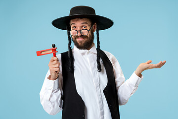 Image showing Portrait of a young orthodox Hasdim Jewish man