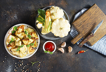 Image showing fried vegetables