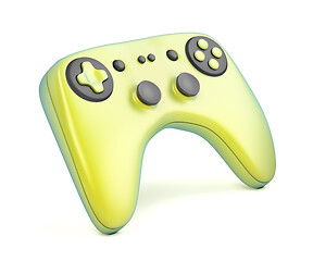 Image showing Colorful wireless gaming controller