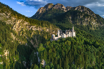 Image showing Neuschwanstein Castle Bavarian Alps Germany