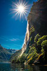 Image showing Waterfall Seven Sisters.