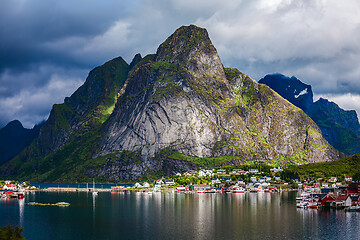 Image showing Lofoten archipelago panorama