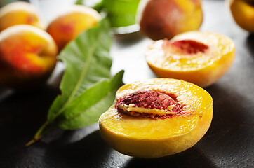 Image showing peaches