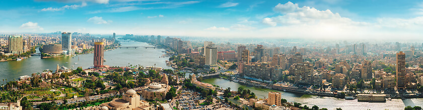 Image showing Beautiful Cairo cityscape