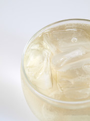 Image showing Cold Beverage, Side View